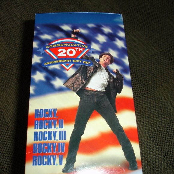 Classice Rocky Commemorative 20th Anniversary Gift Set VHS - Complete Set !!!! - Picture 4 of 7